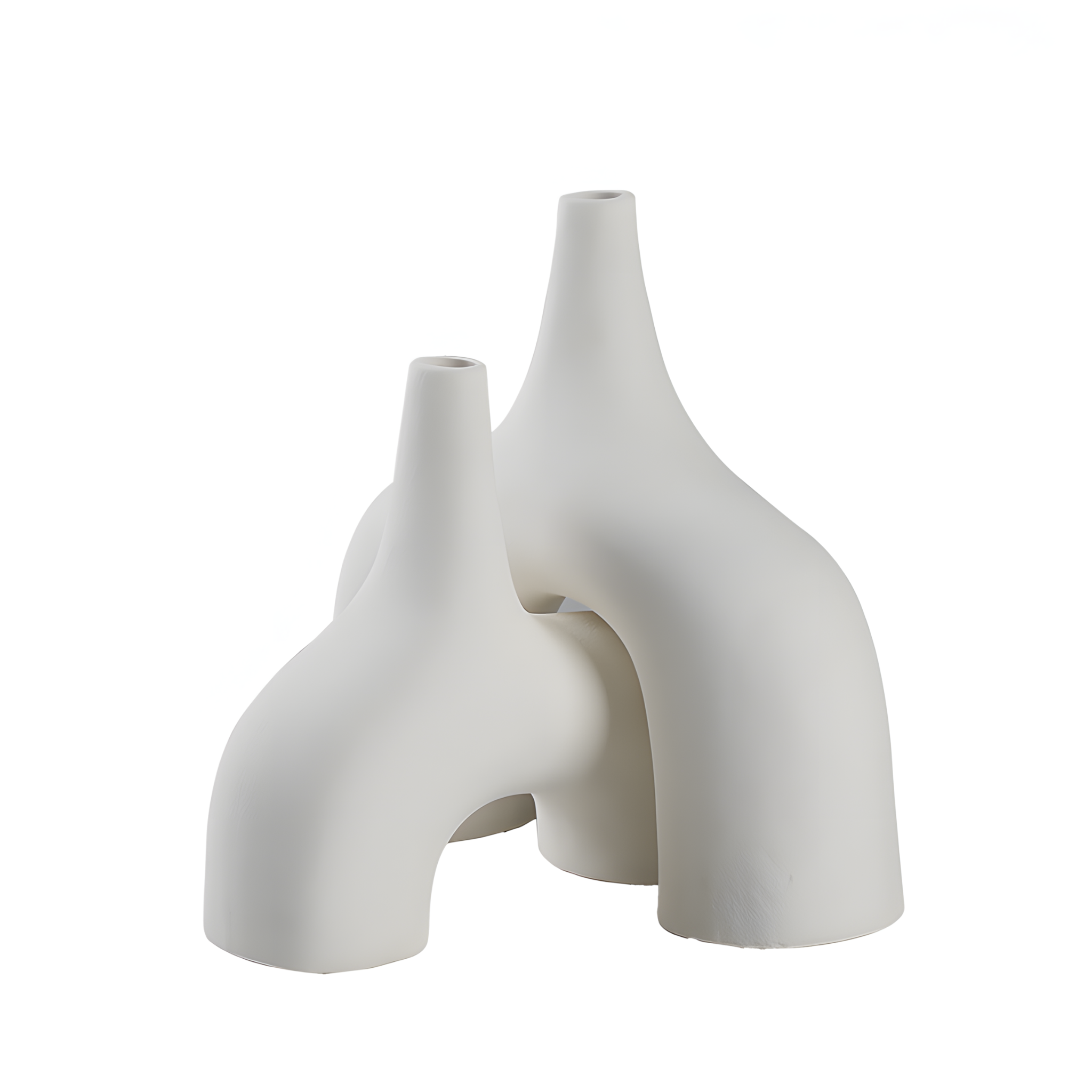 Narrow Mouth Wide Body Vase A