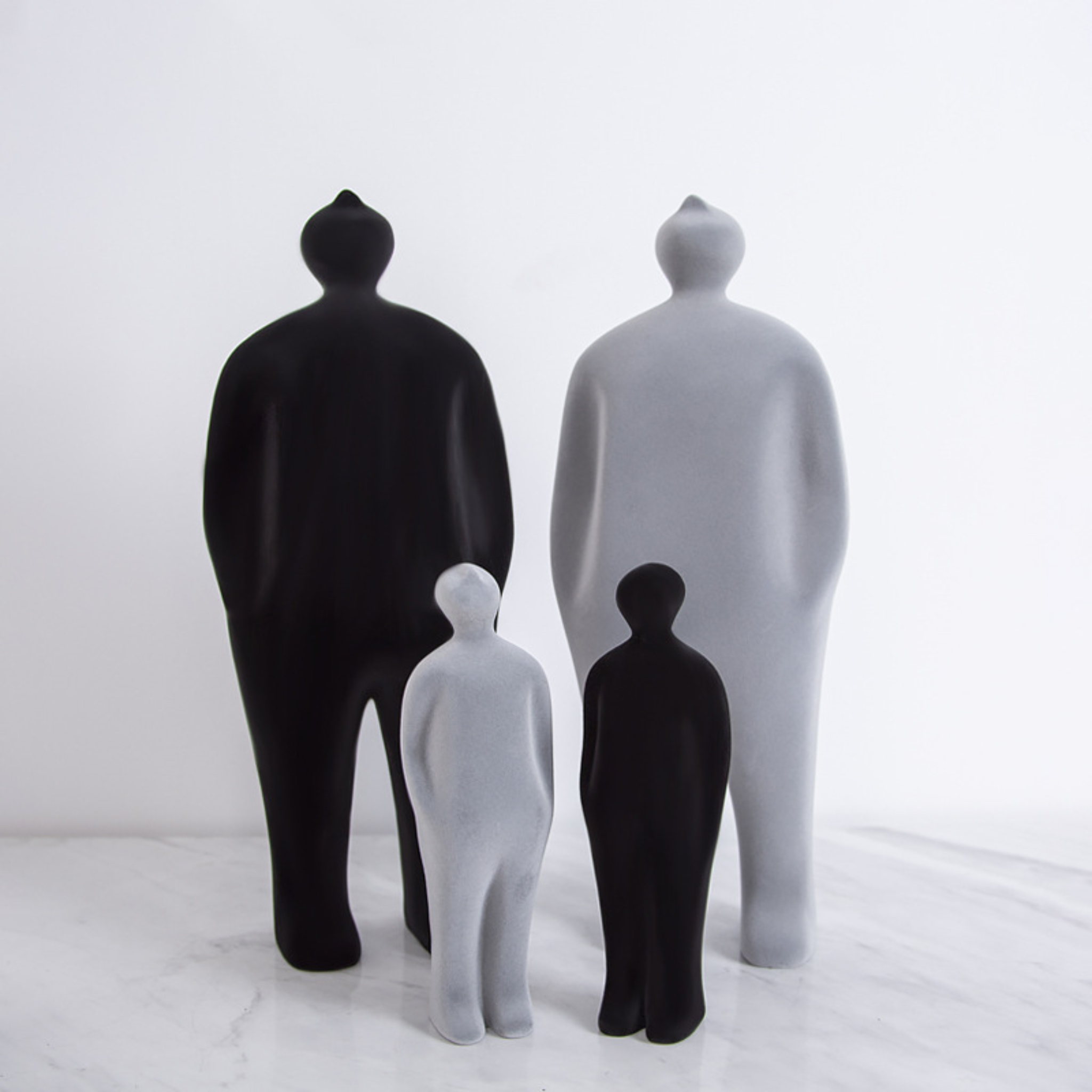 Grey figuredecoration-A