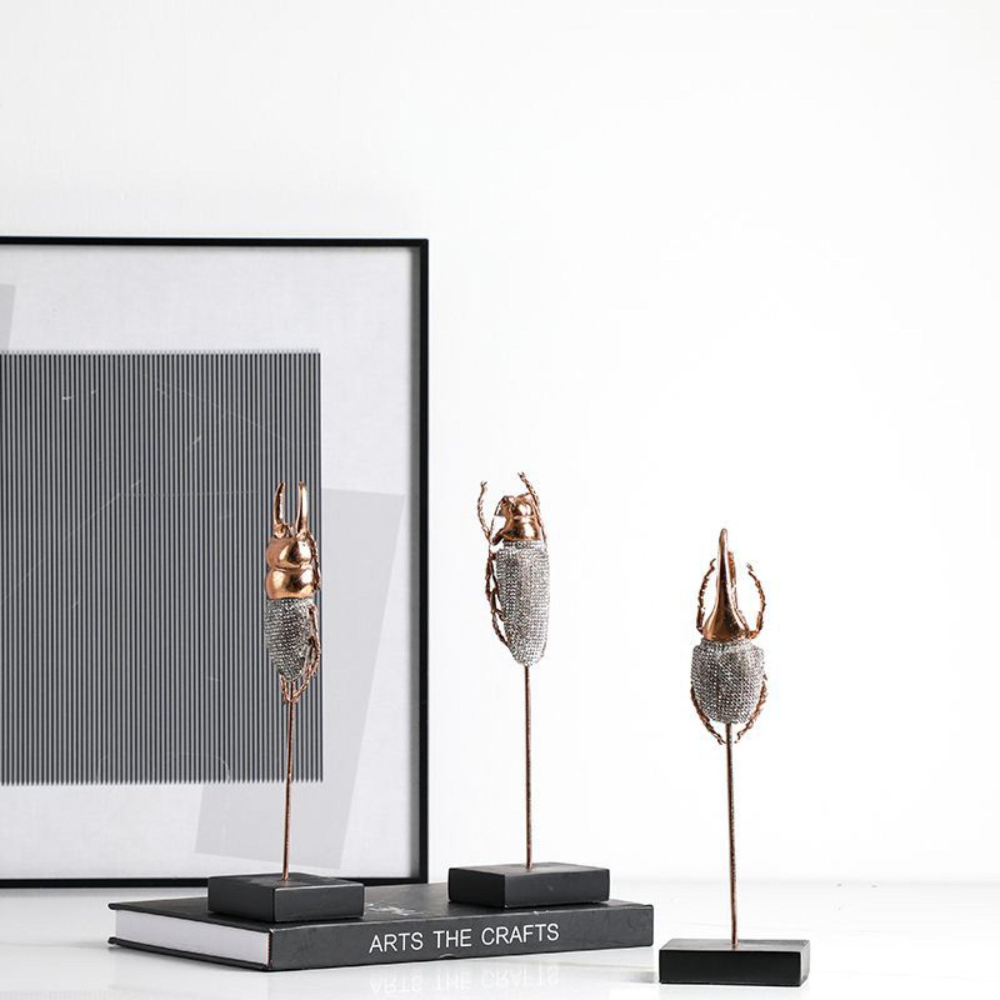 Silver diamond insect A