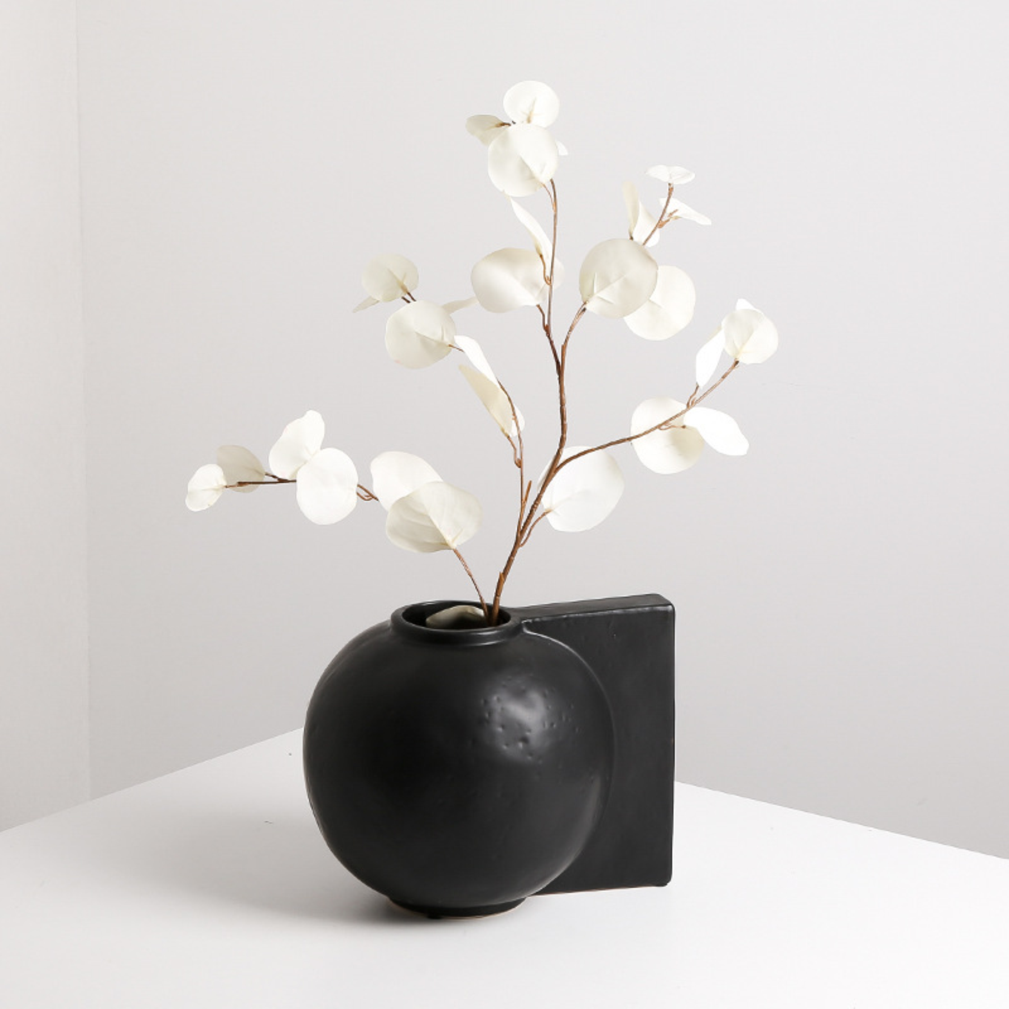 Ceramic Jar-Black