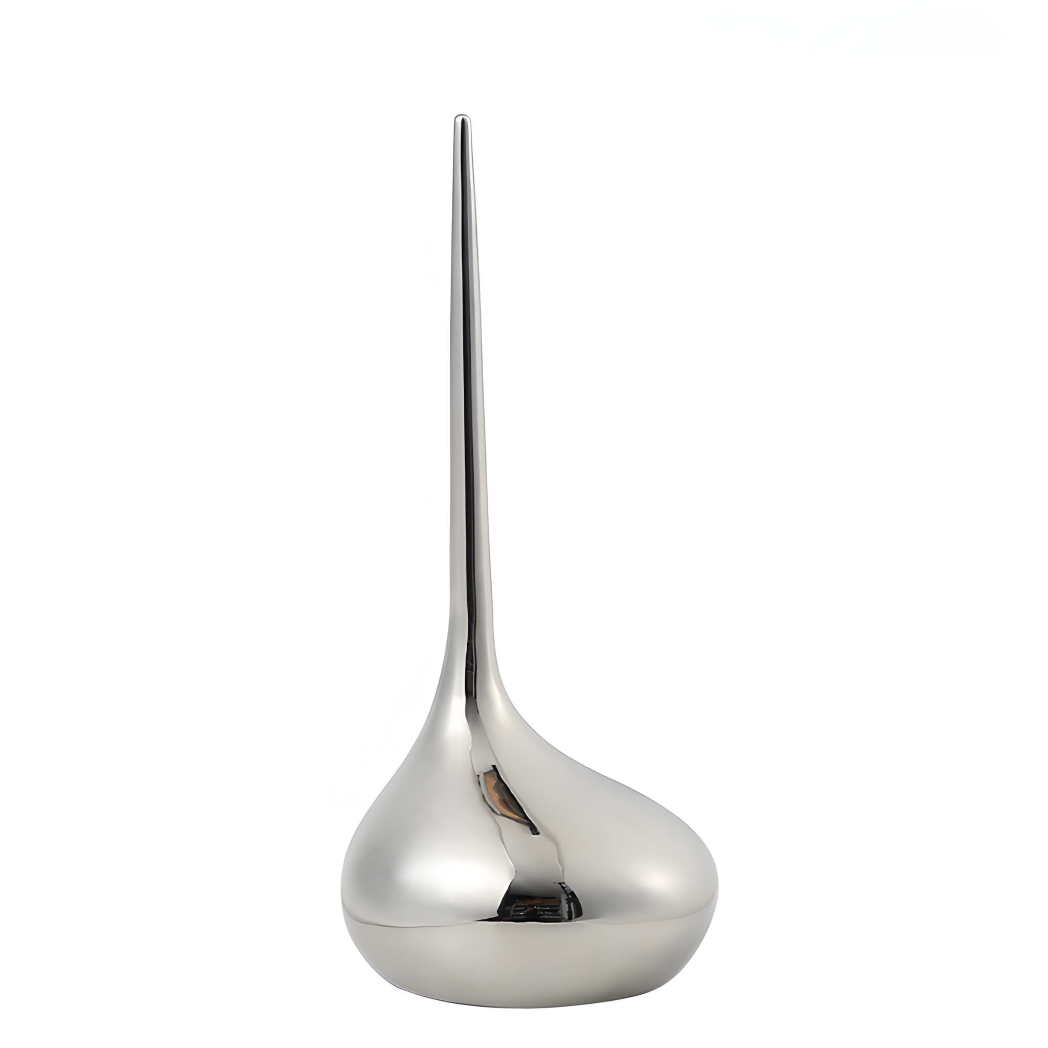 Long pole ornament - Silver  B